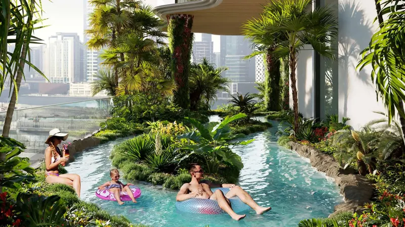 Chic Tower by Damac Properties at Business Bay, Dubai - 4