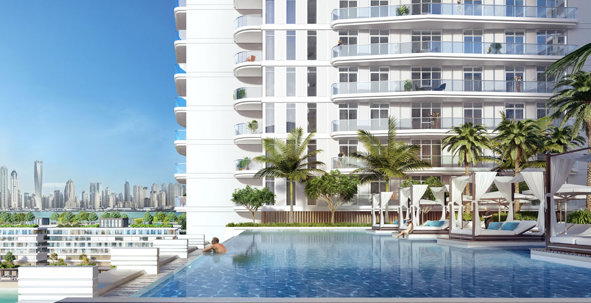 Marina Vista Apartments at Emaar Beachfront, Dubai - 1