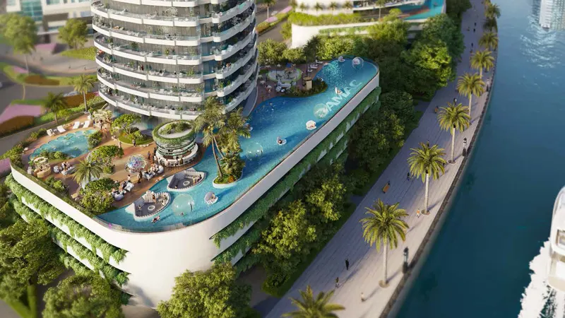 Damac Canal Heights De Grisogono at Business Bay, Dubai - 4