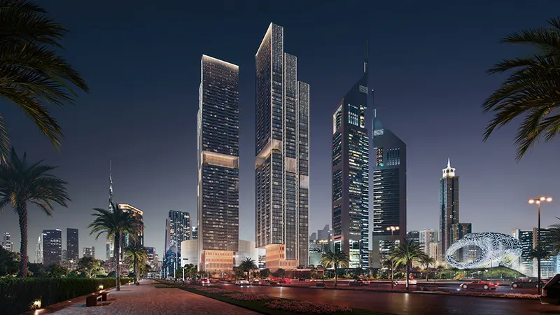 Jumeirah Residences Emirates Towers by Meraas in Dubai - 1