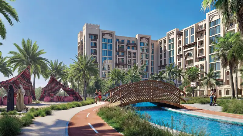 Bab Al Qasr Resort Residence 19 at Masdar City by Burtville - 1