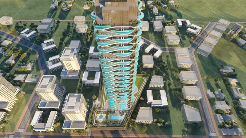 Volga Tower at JVT, Dubai - 5