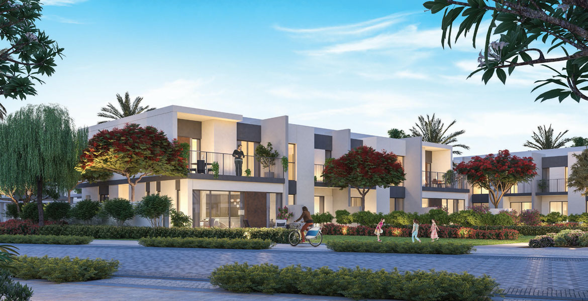 Elan Townhouses Phase 3 at Tilal Al Ghaf, Dubai | Majid Al Futtaim - 3