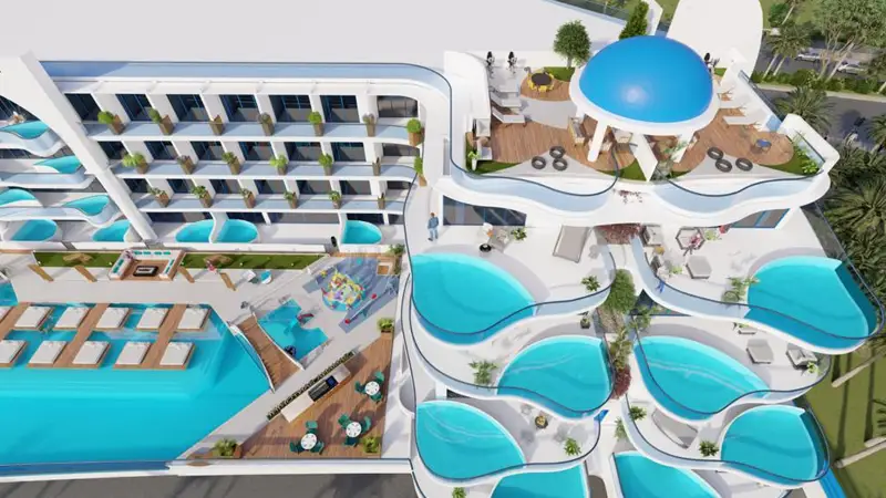 Samana Santorini at Dubai Studio City, Dubai - 2