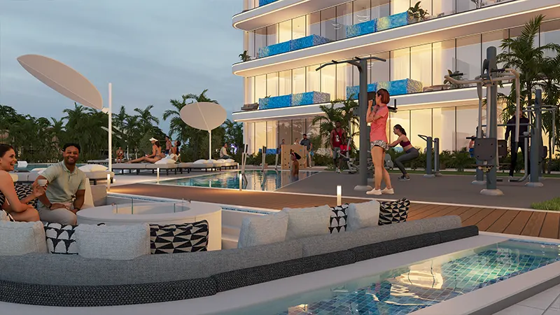 Samana Lake Views 2 at Dubai Production City (IMPZ) - 7