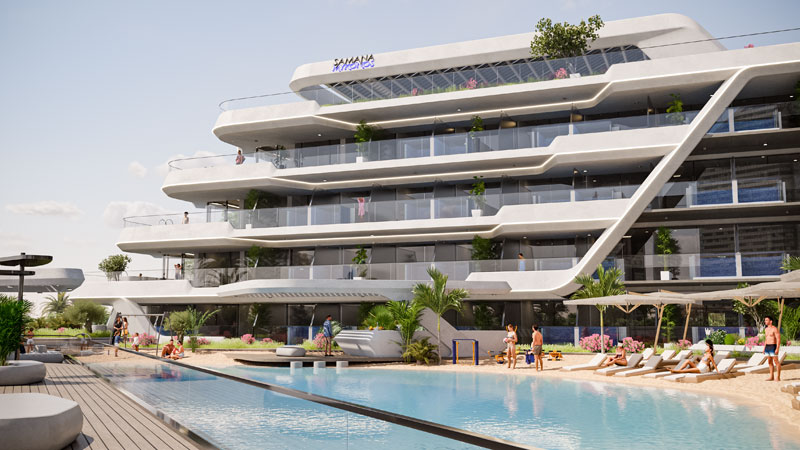 Samana Mykonos at Dubai Studio City, Dubai - 4