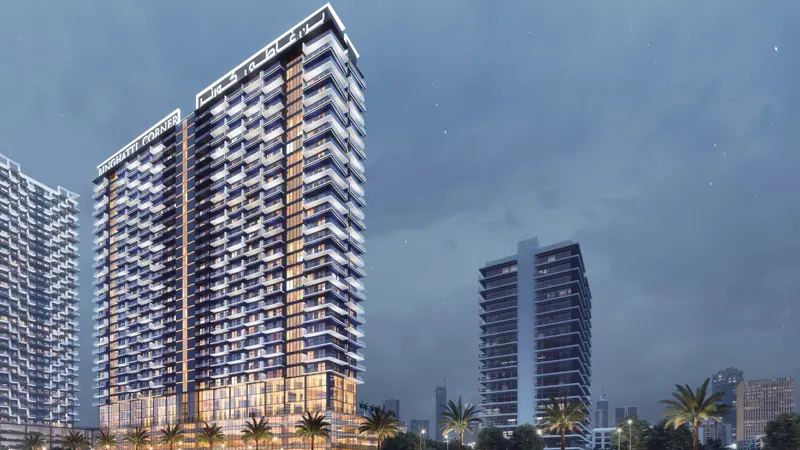 Binghatti Corner at Jumeirah Village Circle (JVC), Dubai - 1