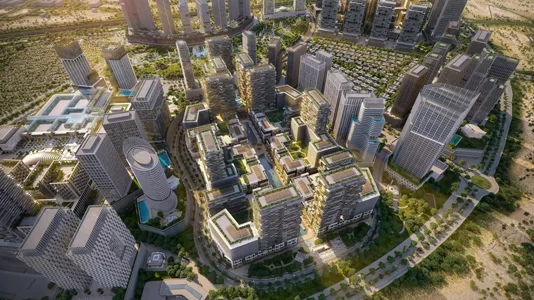 Azizi Milan 20 at City of Arabia, Dubai - 1