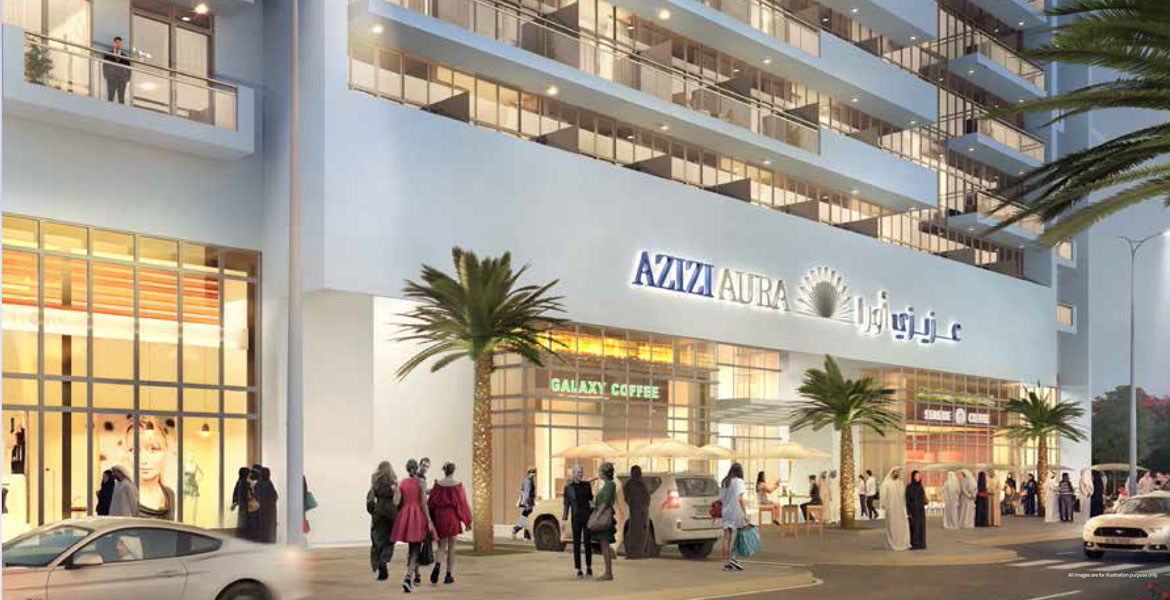 Azizi Aura Residential Apartments | Jebel Ali Downtown Dubai - 2