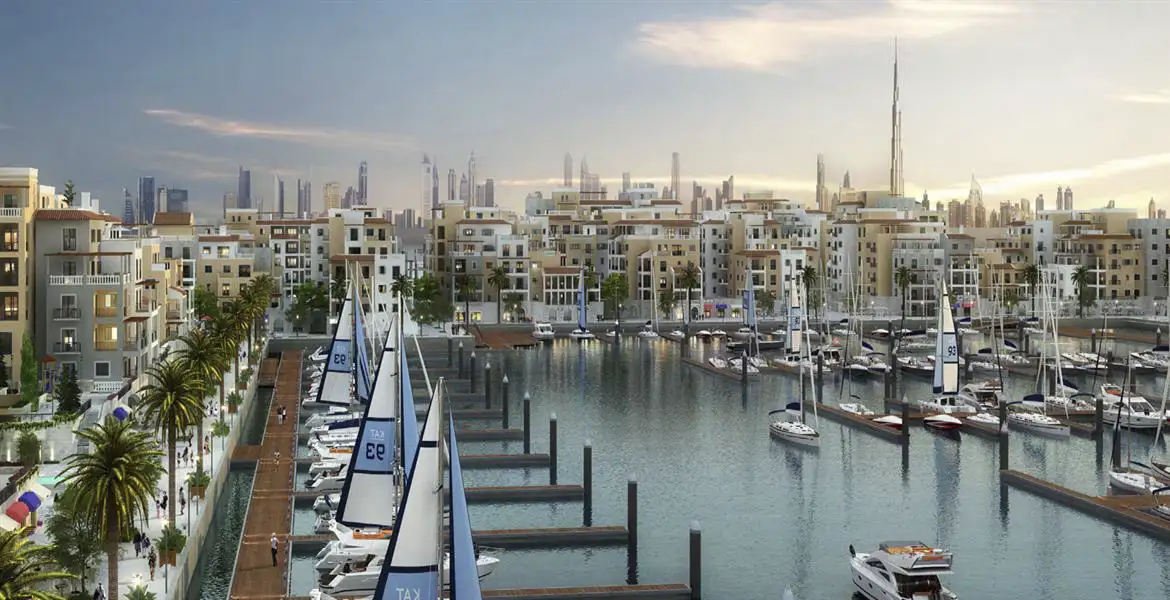 Meraas La Rive Building 3 at Port De La Mer in Jumeirah, Dubai