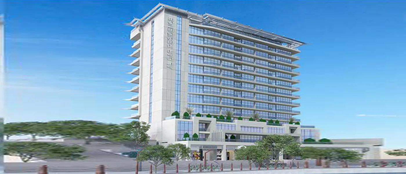 Abu Dhabi Tower in Sharjah, UAE