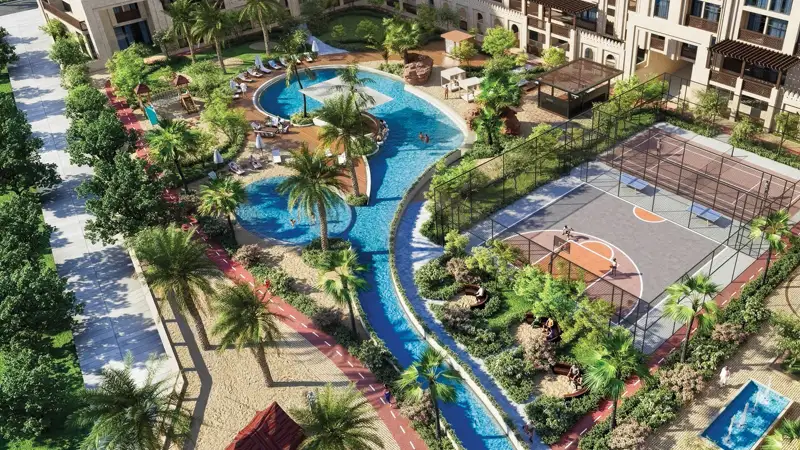 Bab Al Qasr Resort Residence 19 at Masdar City by Burtville - 4