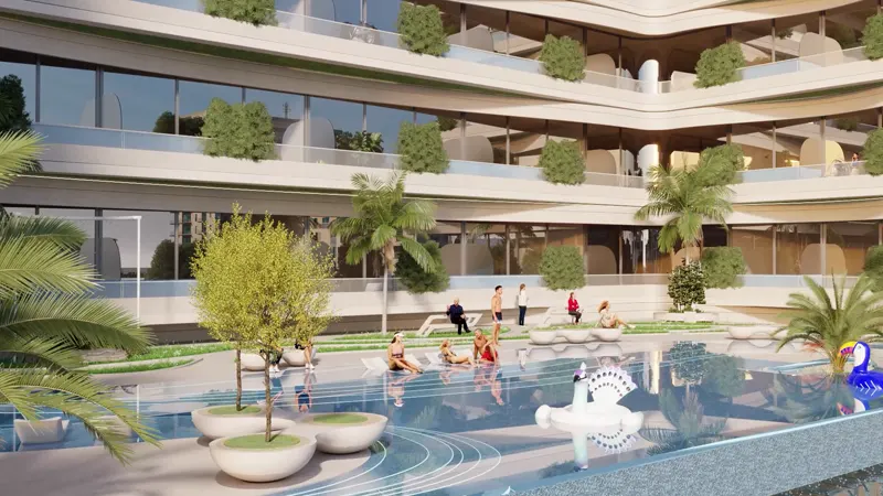 Samana IVY Gardens at Dubai Land Residence Complex - 7