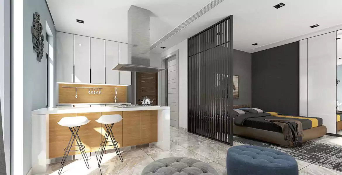 Blue Waves Tower by Tiger Properties at Wadi Al Safa 5, Dubai - 1