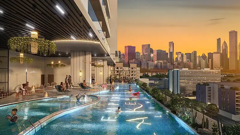 Empire Lakeviews at Liwan, Dubai - 4