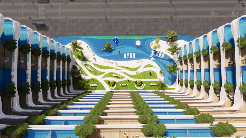 Samana IVY Gardens at Dubai Land Residence Complex - 5