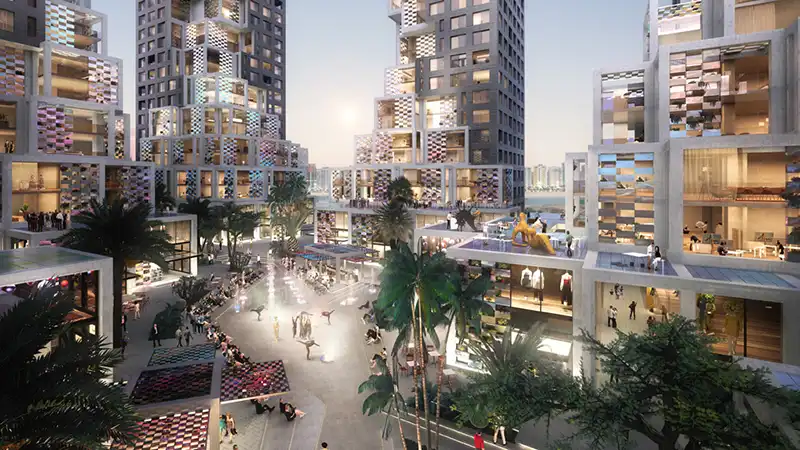 Pixel Towers at Makers District on Al Reem island | IMKAN - 5