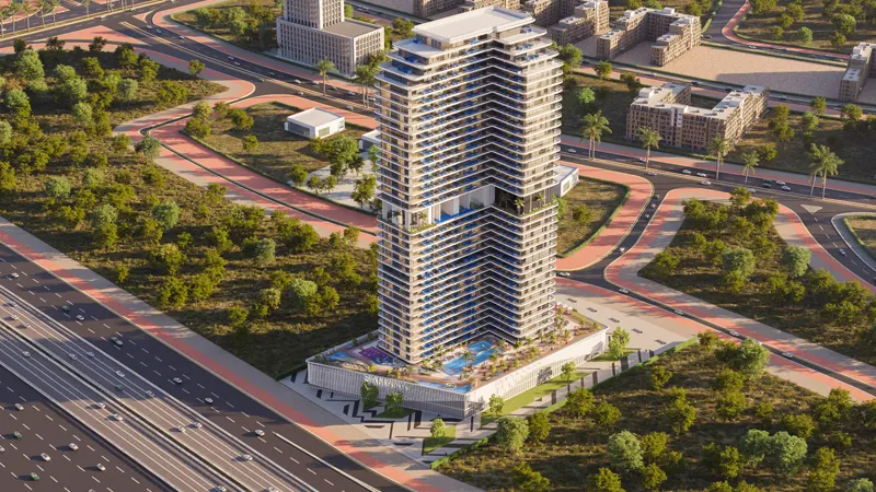 Samana IVY Gardens 2 at Dubai Land Residence Complex - 2