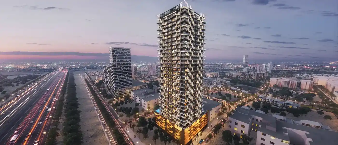 Binghatti Hights at JVC (Jumeirah Village Circle), Dubai