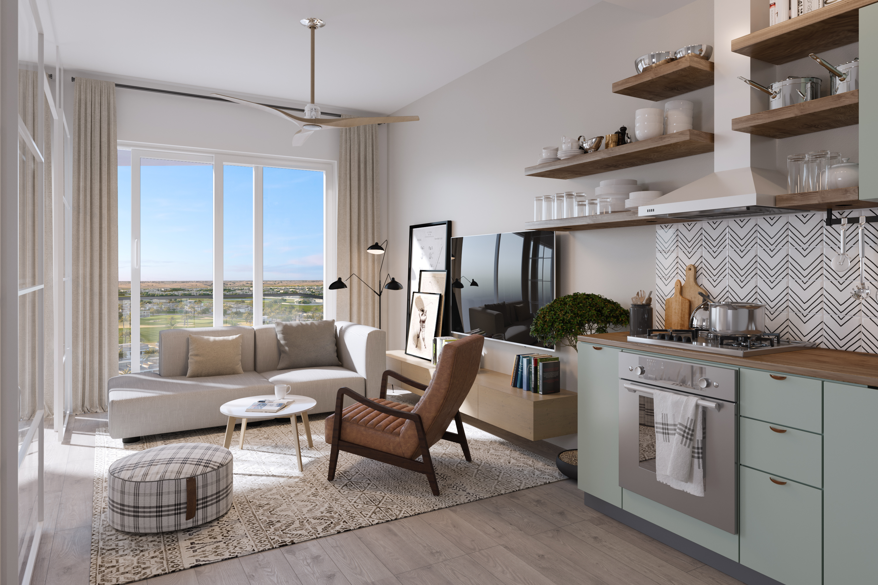 Golfville Apartments at Dubai Hills Estate | Emaar Properties - 3