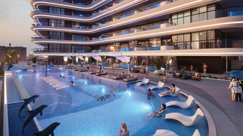 Samana Portofino at Dubai Production City | Apartments with Pool - 4